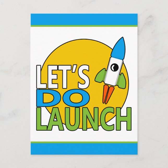 Let's Do Launch Postcard (Front)