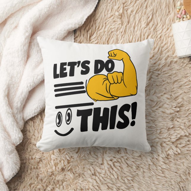 Let's do this  cushion (Blanket)