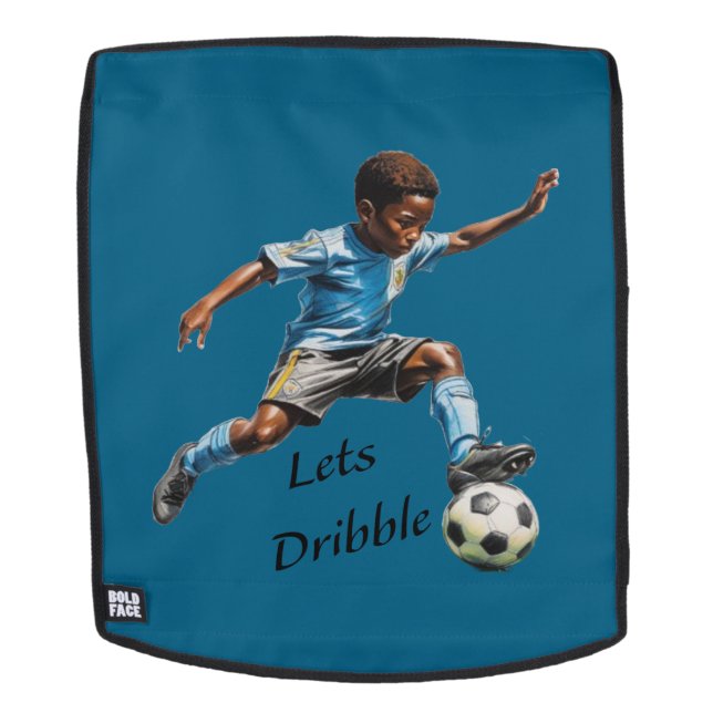 Let's Dribble Backpack (Removable Face)