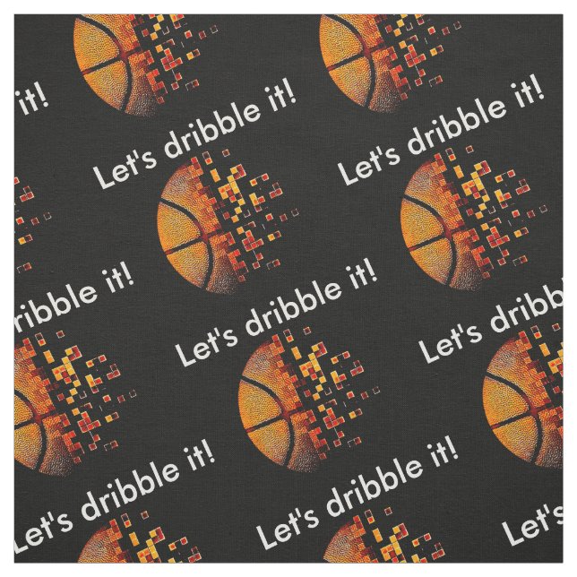 Let's dribble it! fabric (Swatch)