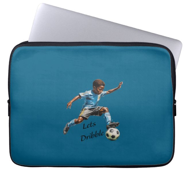 Let's Dribble Laptop Sleeve (Front)