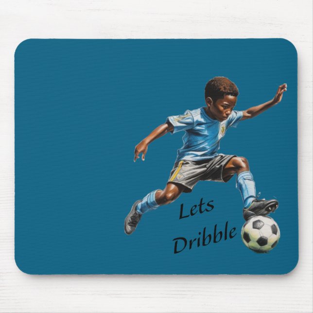 Let's Dribble Mouse Pad (Front)