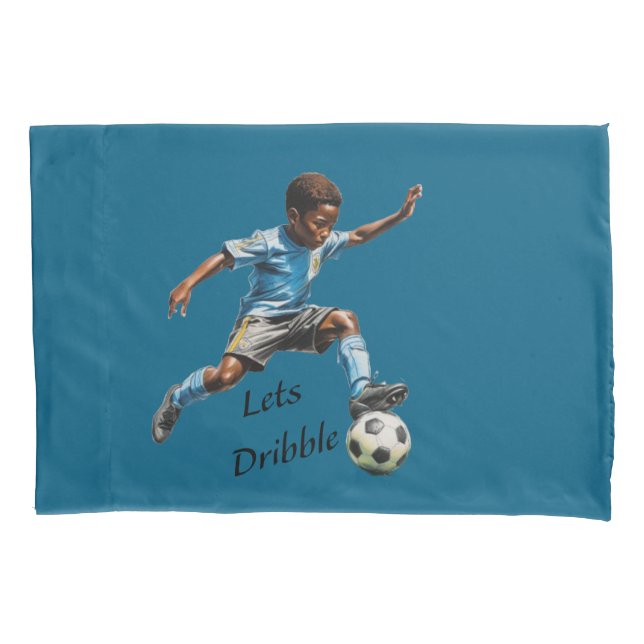 Let's Dribble Pillowcase (Front)