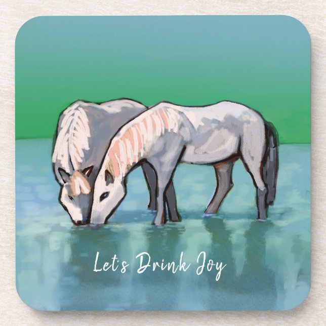Let's Drink Joy Coaster (Front)