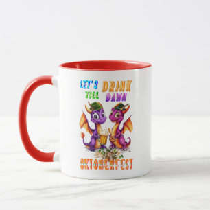 Let's Drinkware Drink Till Dawn Oktoberfest Mug