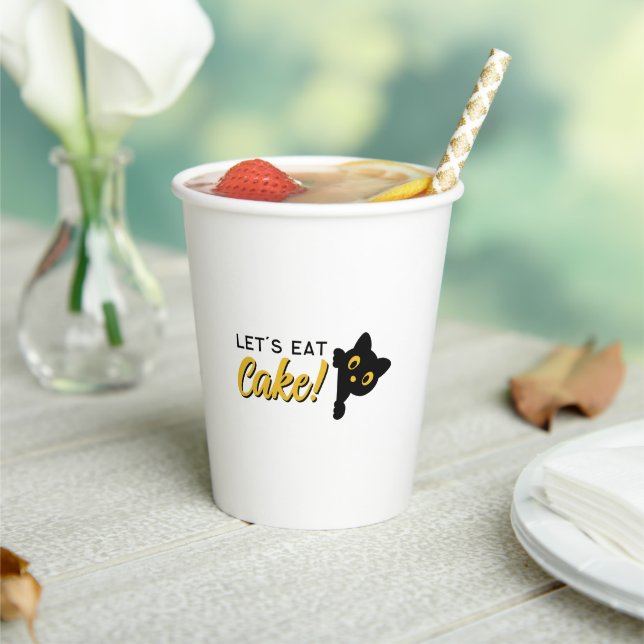 Let's Eat Cake  Paper Cups (Insitu)
