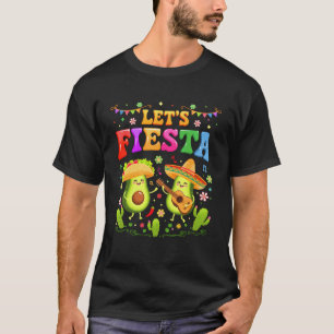 Lets Fiesta 5 Cinco De Mayo For Women Men Boys Gir T-Shirt