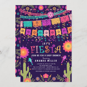 Let's Fiesta Baby Shower Invitation