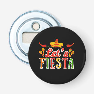Let's Fiesta Cinco de Mayo Bottle Opener