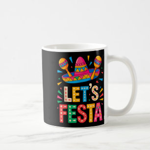 Let's fiesta cinco de mayo coffee mug