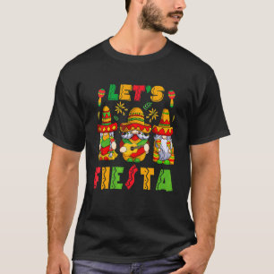 Let's Fiesta Cinco De Mayo Latin Gnomes Mexican Pa T-Shirt