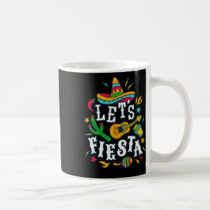 Let's Fiesta Cinco De Mayo Mexican Festival Party Coffee Mug