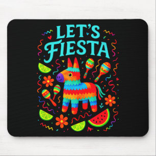 Let's fiesta - cinco de mayo mexican party fun Let Mouse Pad