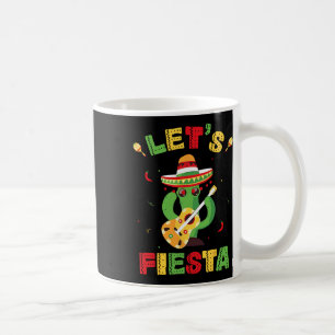 Let's Fiesta Cinco De Mayo Mexican Party Women Kid Coffee Mug