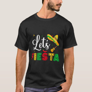 Let's Fiesta Cinco De Mayo Mexican Party Women Kid T-Shirt