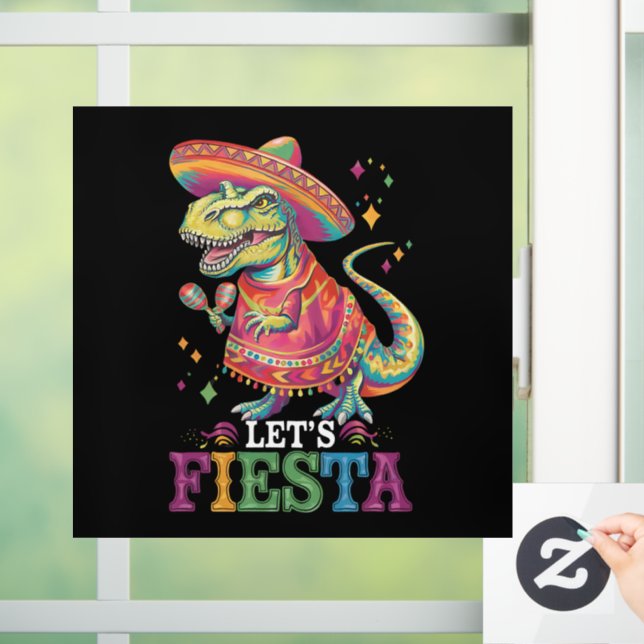 Let's Fiesta Cinco De Mayo T Rex Dinosaur (Home)
