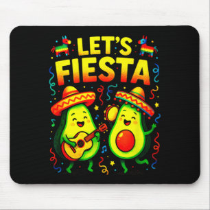 Let's fiesta - cinco mayo mexican dance fun Let's  Mouse Pad