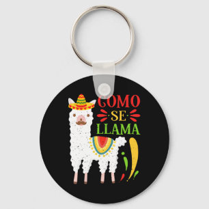 Let's Fiesta Como Te Llamas Cinco De Mayo Como Se Key Ring