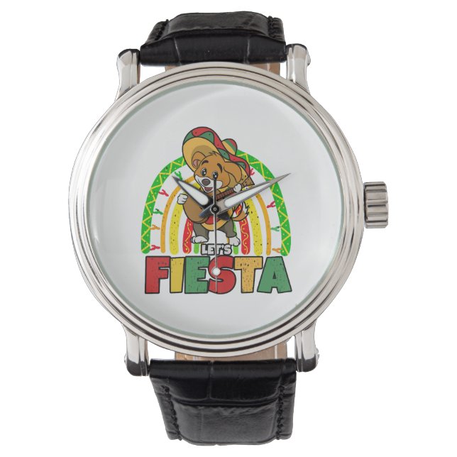 Lets Fiesta Dog Watch (Front)