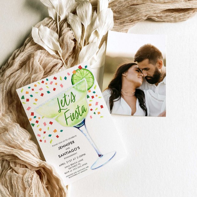 Let's Fiesta Engagement Party Invitation (Creator Uploaded)