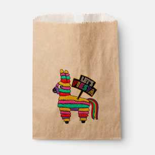 Let's Fiesta Favour Bags with donkey piñata