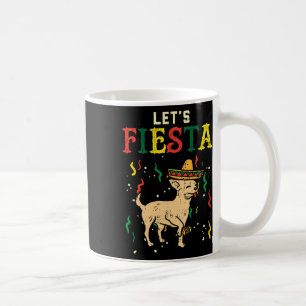 Lets Fiesta Mexican Chihuahua Dog Cinco De Mayo Pe Coffee Mug