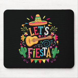 Lets Fiesta Mexican Family Fiesta Squad Cinco De M Mouse Pad