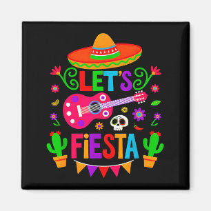 Lets Fiesta Mexican Party 5 Cinco De Mayo Women Magnet