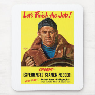 Let's Finish The Job! Mouse Pad