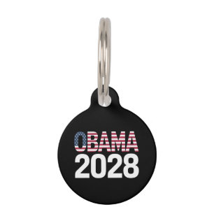 Lets Fix This, Obama for President 2028 Pet Tag