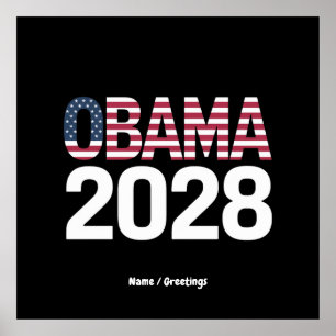 Lets Fix This, Obama for President 2028 Poster