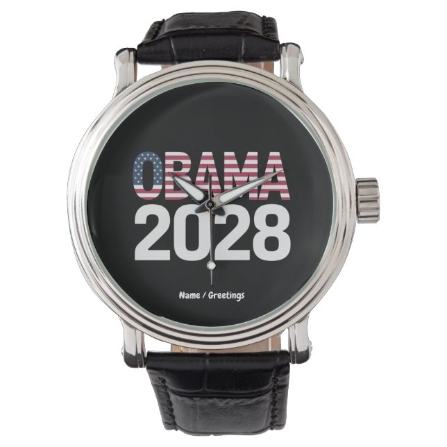 Lets Fix This, Obama for President 2028 Watch (Front)