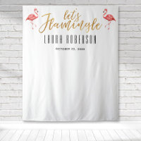 Let's Flamingle Bridal Shower Backdrop