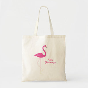 Let's Flamingle Budget Tote Bag