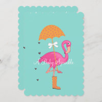 Let's Flamingle Flamingo Baby Bridal Shower Party