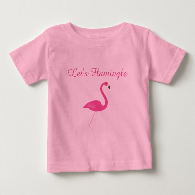 Let's Flamingle TuTu Bodysuit (Front)