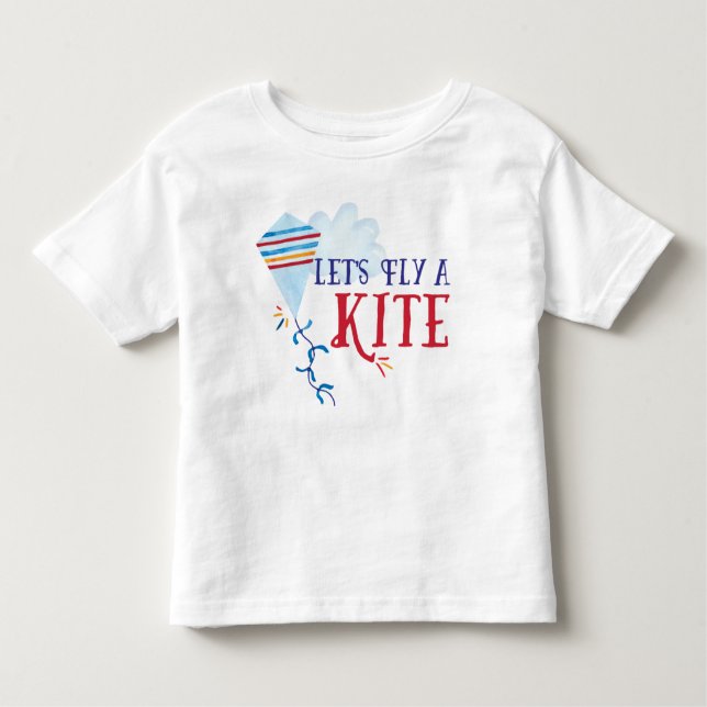 Let's Fly a Kite Kids Shirt (Front)