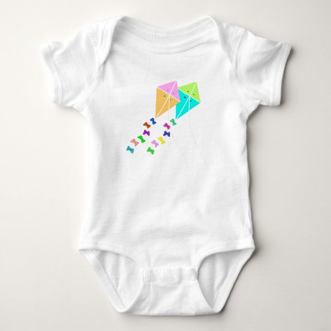 Let's Fly Away... Baby Bodysuit (Front)