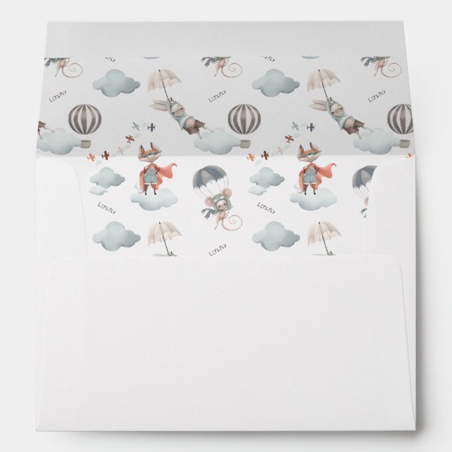 Let's Fly Birthday Envelopes (Back (Bottom))