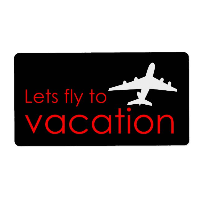 Lets fly to vacation (Front)