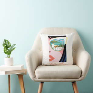 Let's Fun - The White Lotus Cushion