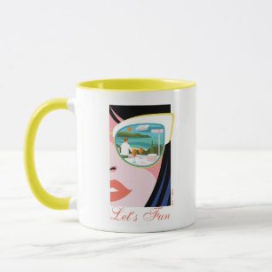 Let's Fun - The White Lotus Mug