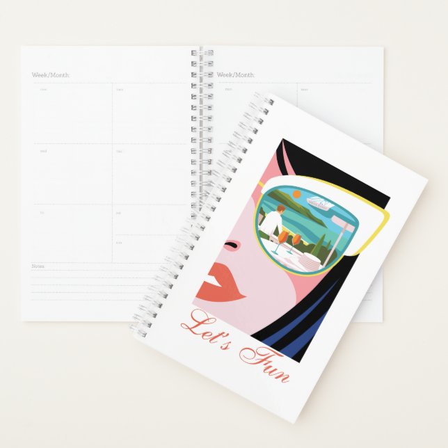 Let's Fun - The White Lotus Planner (Display)