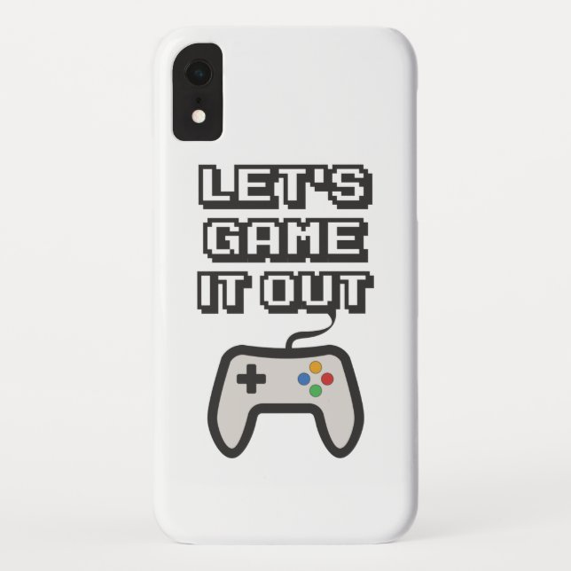 Let's game it out Case-Mate iPhone case (Back)