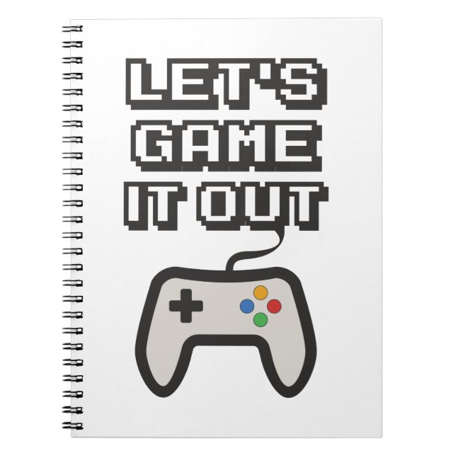 Let's game it out notebook (Front)