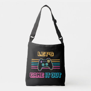 Let's game it out - Retro style Crossbody Bag