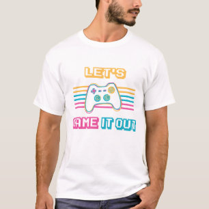 Let's game it out - Retro style T-Shirt