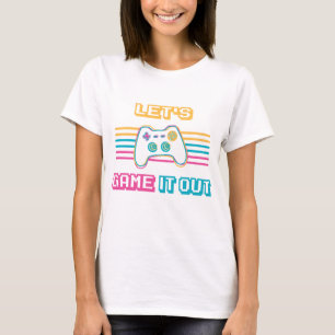Let's game it out - Retro style T-Shirt