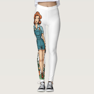 Let's Garden Thunder_Cove Leggings