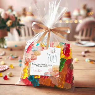 Let's Get Artsy! Watercolor Paint, Art Birthday Square Sticker